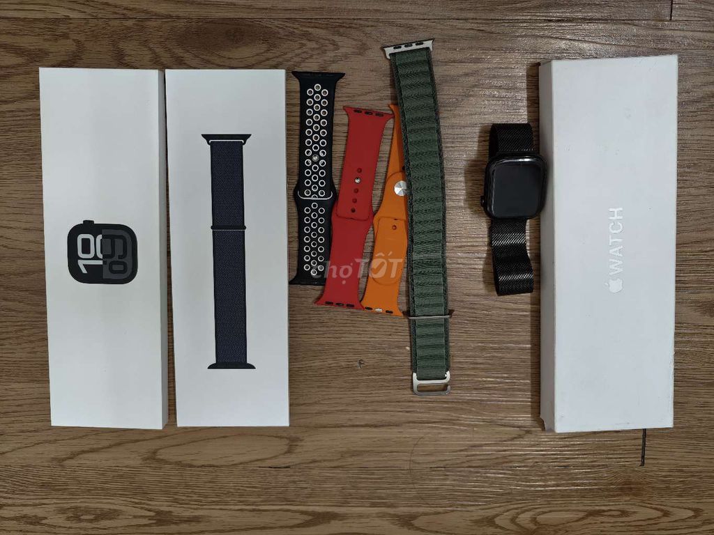 Aw Series 10 lte 46mm Jetblack fullbox sạc . Mua bán Thiết bị đeo thông minh tại Quận Hoàn Kiếm Hà Nội được đăng bởi Nguyen Tuan Anh hình 1