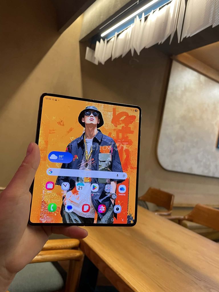Samsung Galaxy Z Fold4 512GB Đen Đã sử dụng. Mua bán Điện thoại tại Quận Hoàng Mai Hà Nội được đăng bởi Thanh Xuân Cống Hiến hình 1