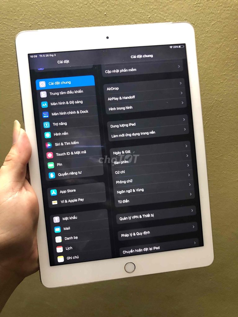Apple iPad Air 2 Bạc. Mua bán Máy tính bảng tại Quận Lê Chân Hải Phòng được đăng bởi Phuc  hình 1
