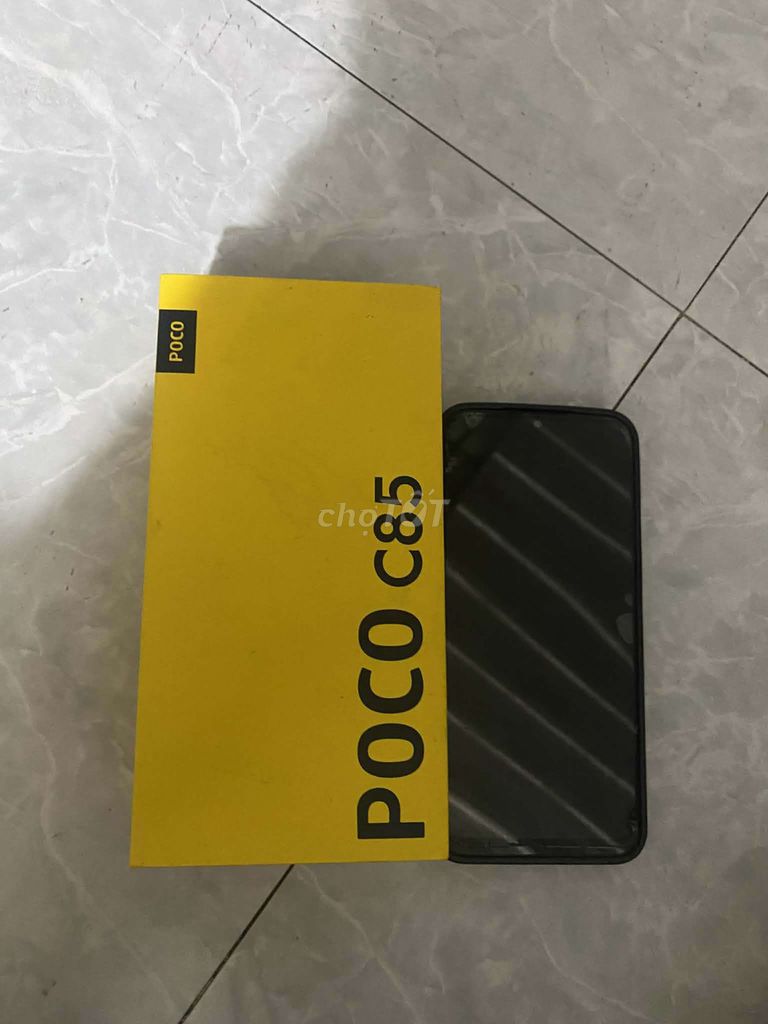Xiaomi POCO C85 256GB Đen. Mua bán Điện thoại tại Quận 8 Tp Hồ Chí Minh được đăng bởi Phuctien190321 hình 1