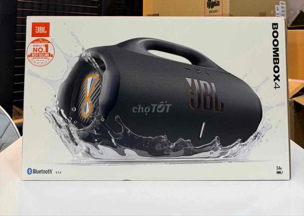 Loa Bluetooth JBL Boombox 4 Đen. Mua bán Tivi, Âm thanh tại Thành phố Hội An Quảng Nam được đăng bởi Lữ Hanh hình 1