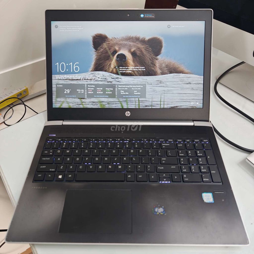 HP Probook 450G5 i7 8550U 8GB/256GB Bạc. Mua bán Laptop tại Quận Tân Phú Tp Hồ Chí Minh được đăng bởi Nicemac hình 1