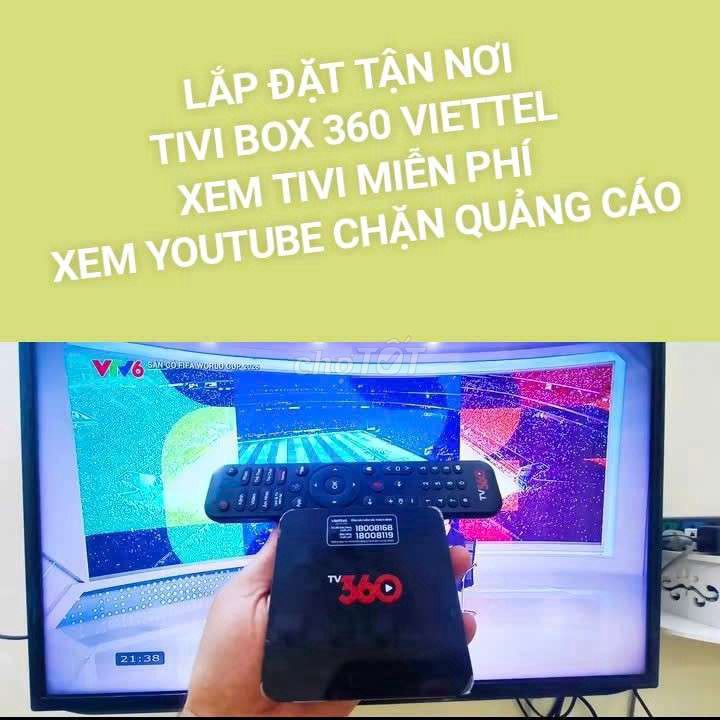 Dịch vụ lắp đặt tận nhà Tivi Box Viettel 360. Dịch vụ tại Thành phố Thủ Dầu Một Bình Dương được đăng bởi Phước Bình Dương hình 1