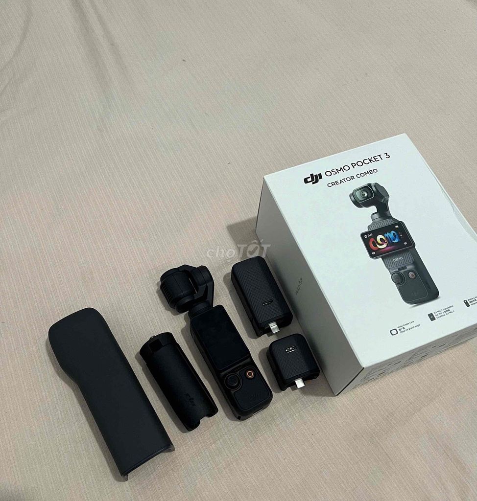 Camera cầm tay Pocket 3 - combo. Mua bán Máy ảnh, Máy quay tại Huyện Châu Thành Bến Tre được đăng bởi CooShin hình 1