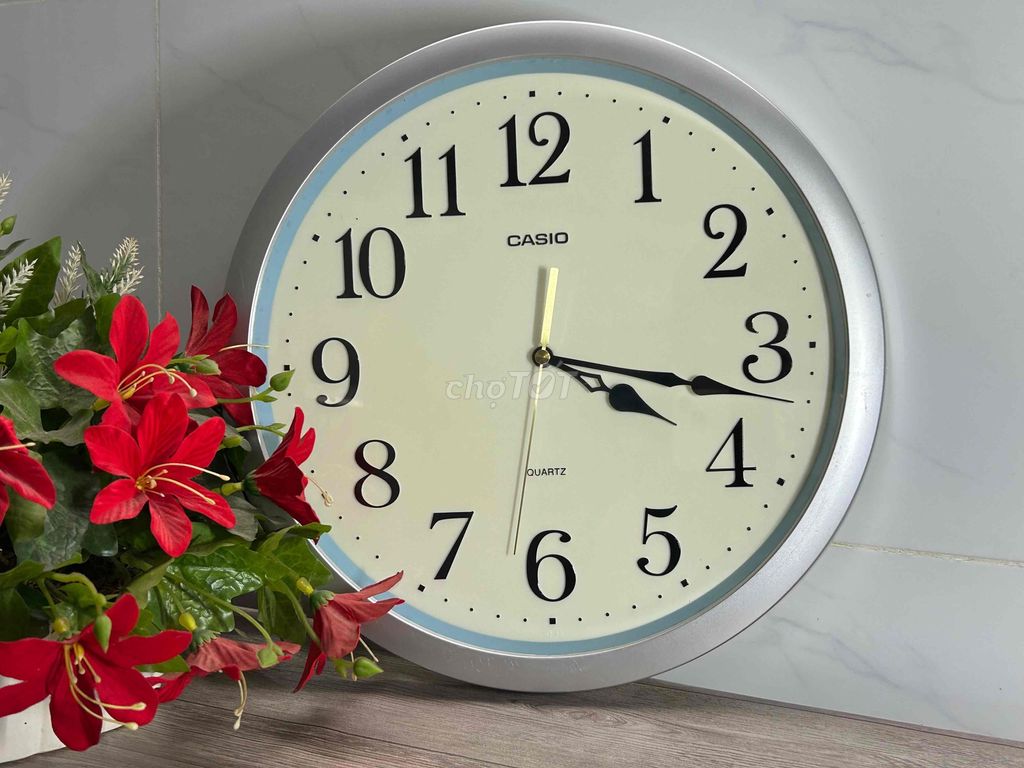 Đồng hồ treo tường Casio. Mua bán Nội thất, đồ gia dụng khác tại Quận 5 Tp Hồ Chí Minh được đăng bởi nguyễn Tài hình 1