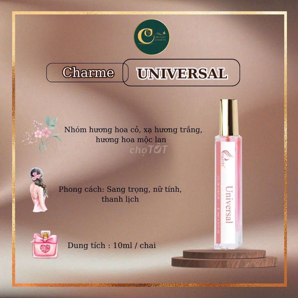 NƯỚC HOA CHARME CỦA NAM & NỮ