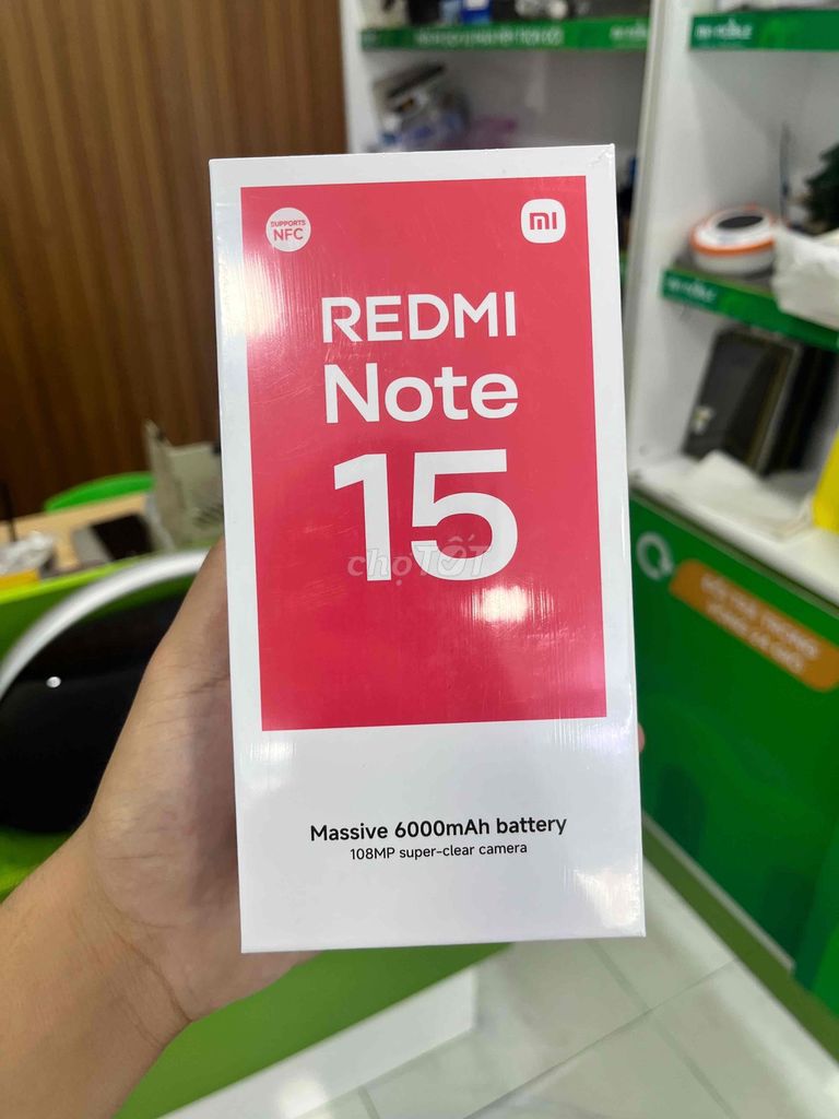 Xiaomi Redmi Note 15 128GB Đen. Mua bán Điện thoại tại Quận Ngô Quyền Hải Phòng được đăng bởi TRAN SONG HA hình 1