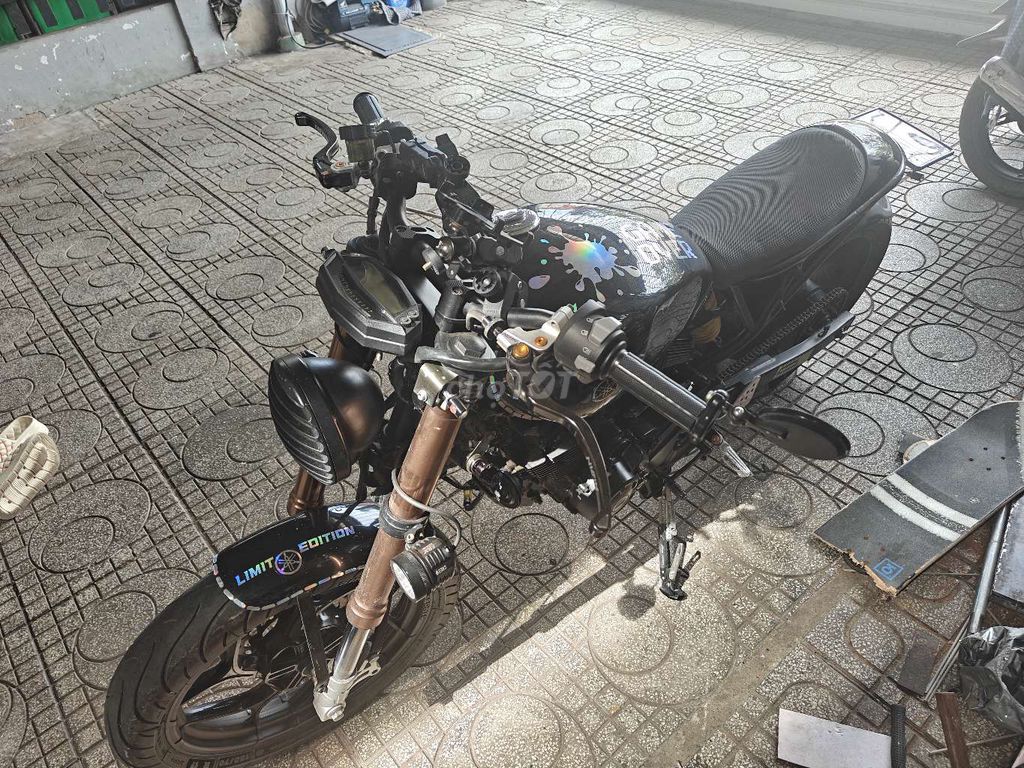 Yamaha FZ-S 2013 Cafe Racer Đen. Mua bán Xe máy tại Quận Gò Vấp Tp Hồ Chí Minh được đăng bởi Tấn Phong hình 3