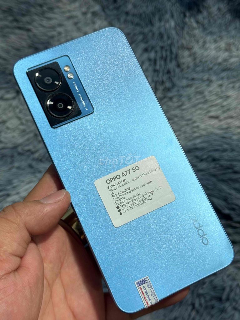 OPPO A77 bản 5G Ram 8+5/12GB bao game. Mua bán Điện thoại tại Huyện Trảng Bom Đồng Nai được đăng bởi Hồ Trung Hiếu hình 1