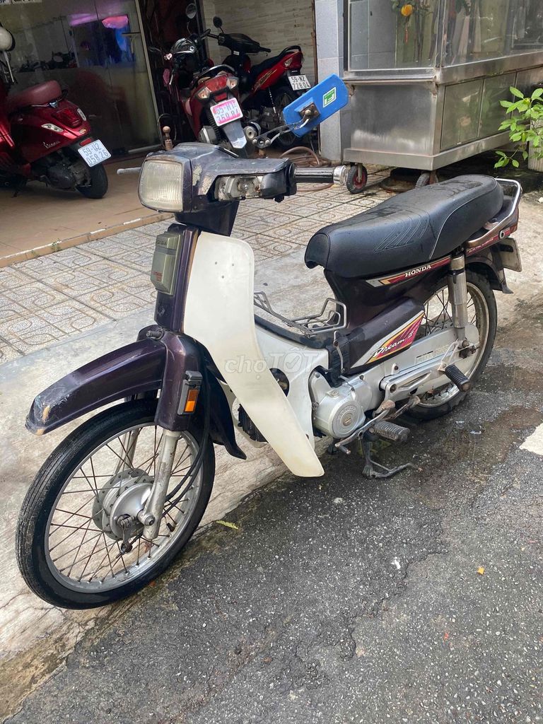 Honda Super Dream 2000 фиолетовый, белый