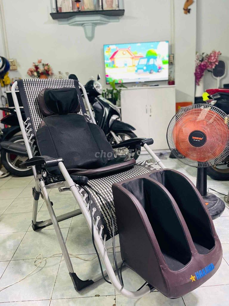 Ghế massage chân gấp gọn. Mua bán Bàn ghế tại Quận 10 Tp Hồ Chí Minh được đăng bởi Hy Nguyên  hình 1