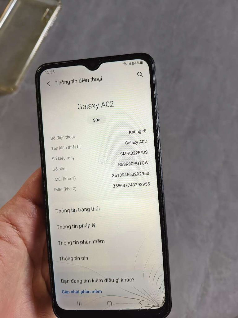 Samsung A02 . Mua bán Điện thoại tại Huyện Thống Nhất Đồng Nai được đăng bởi android  hình 1