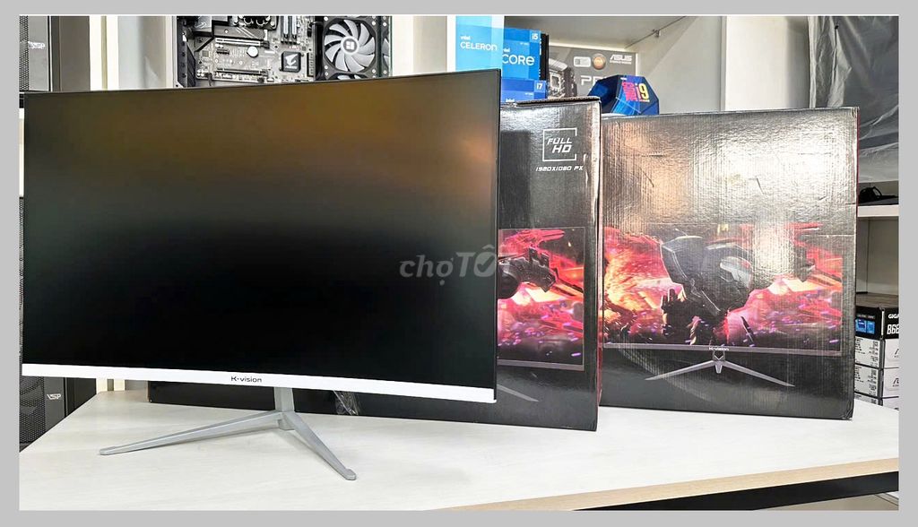 Màn hình 27inch cong 75hz mới bh 36 tháng