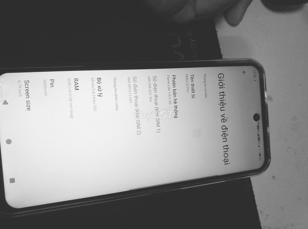 Meizu Mblu 22 Pro 8GB/256GB Trắng. Mua bán Điện thoại tại Quận 7 Tp Hồ Chí Minh được đăng bởi Hội Đồ Điện Tử hình 1