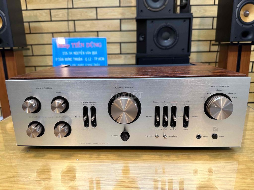 Ampli LUXMAN L80V hàng Nhật