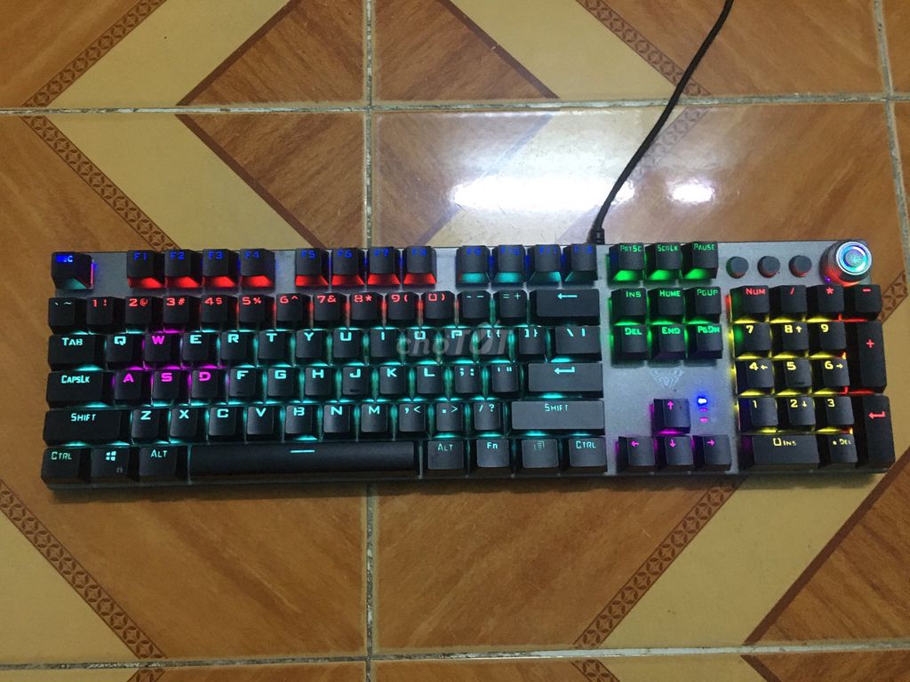 Phím cơ, led đa sắc đổi kiểu AULA F2088 gõ tốt. Mua bán Phụ kiện (Màn hình, Chuột...) tại Quận Bình Thạnh Tp Hồ Chí Minh được đăng bởi Võ Quốc Phòng hình 1