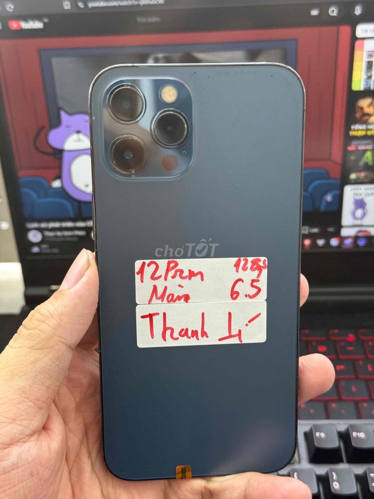 iPhone 12 Pro Max 128GB Xanh Đã sử dụng. Mua bán Điện thoại tại Thành phố Dĩ An Bình Dương được đăng bởi Phúc hình 1