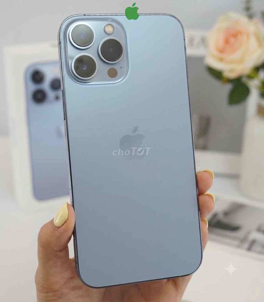 Apple iPhone 13 Pro Max 256GB Xanh. Mua bán Điện thoại tại Huyện Tân Biên Tây Ninh được đăng bởi ꧁༺mr Thanh༻꧂ hình 1
