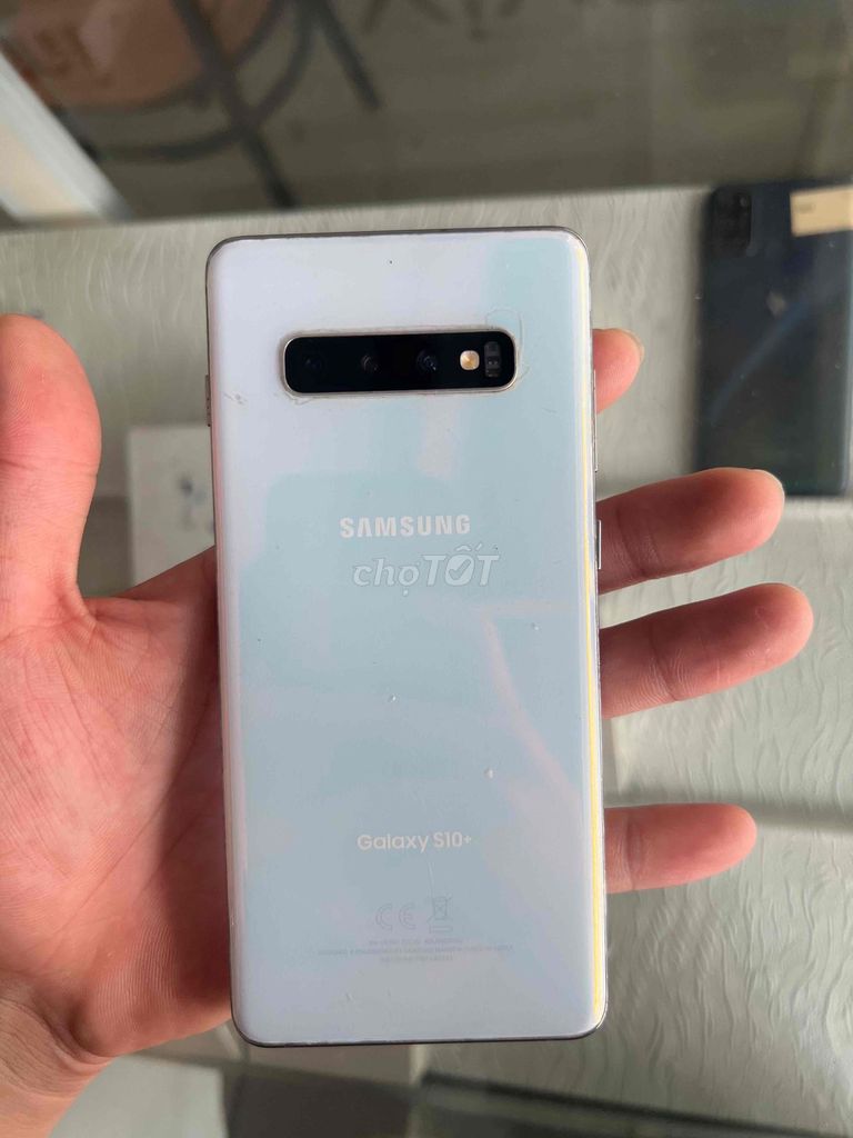 Samsung Galaxy S10+ Trắng Đã sử dụng. Mua bán Điện thoại tại Thành phố Biên Hòa Đồng Nai được đăng bởi Lộc Cậu hình 1