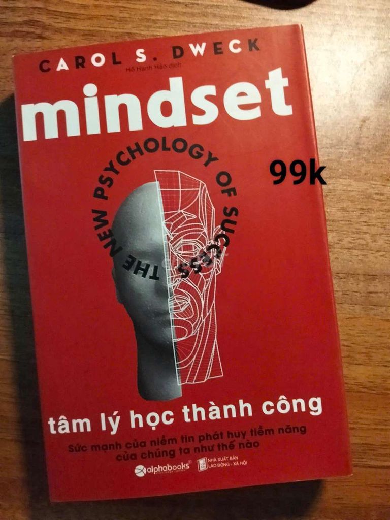 Sách Mindset Carol S. Dweck Đỏ. Mua bán Sách tại Huyện Khoái Châu Hưng Yên được đăng bởi Do Phuong Minh hình 1