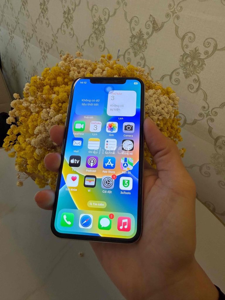 Apple iPhone X Trắng zin all quốc tế pin 100. Mua bán Điện thoại tại Quận Ninh Kiều Cần Thơ được đăng bởi everest hình 1