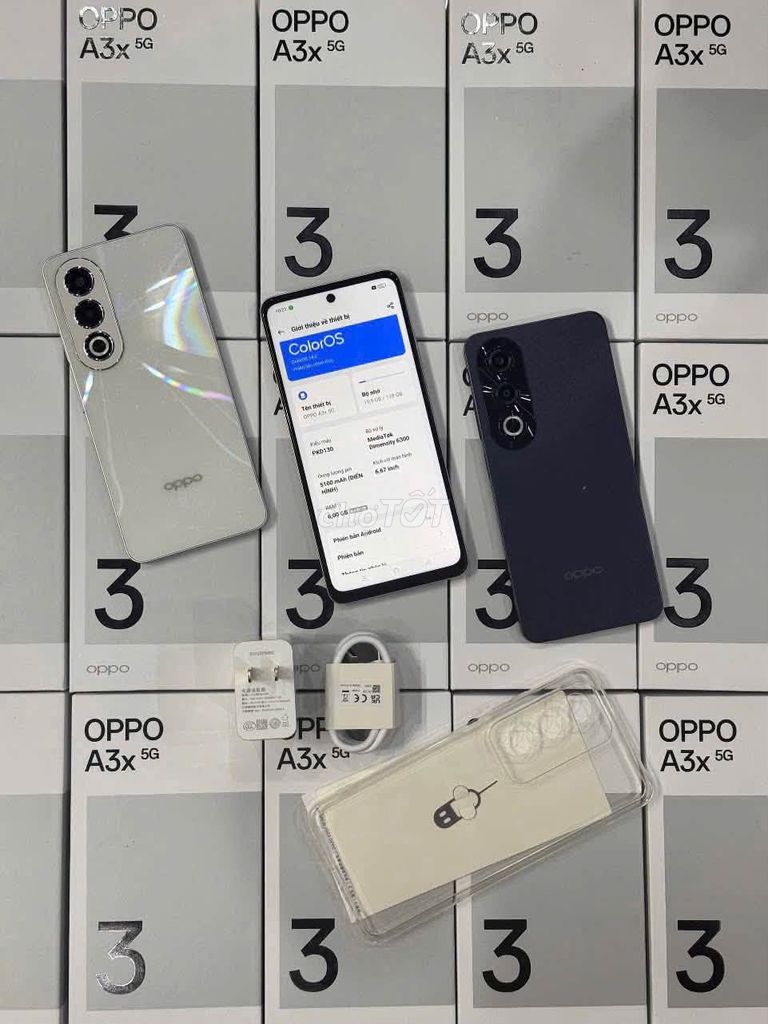 OPPO A3x 5G 6GB/128GB Đa sắc. Mua bán Điện thoại tại Quận 10 Tp Hồ Chí Minh được đăng bởi Hội Đồ Điện Tử hình 1