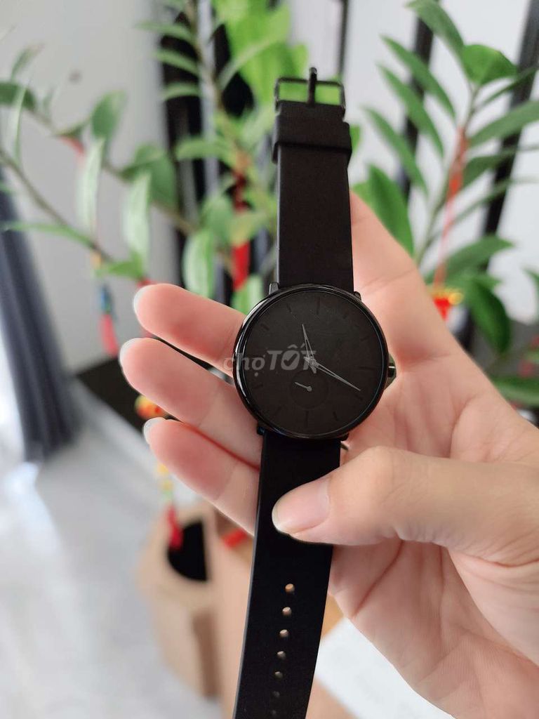 CRJU Đồng hồ nam, Kính Đen 40mm. Mua bán Đồng hồ tại Thị xã Bến Cát Bình Dương được đăng bởi Lee hình 1