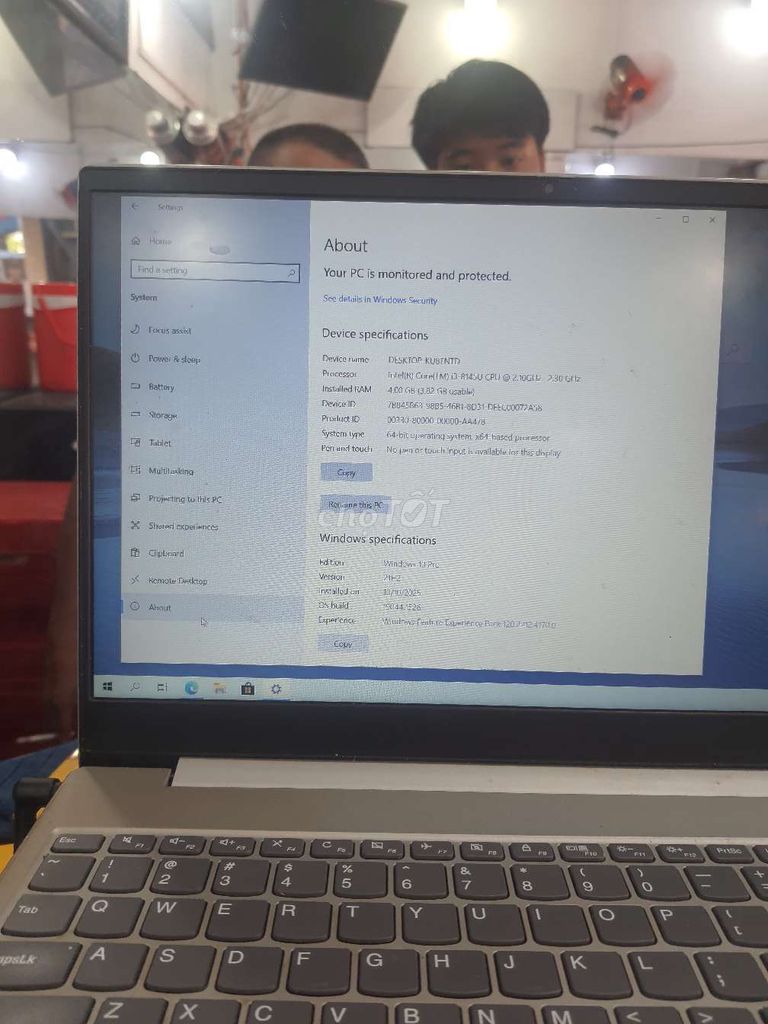 Lenovo Core i3 4GB Bạc. Mua bán Laptop tại Quận 7 Tp Hồ Chí Minh được đăng bởi Hung hình 1