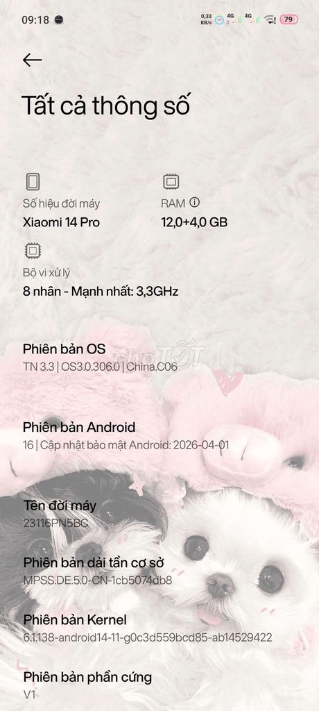 Xiaomi 14 Pro 12GB / 256gb Xanh. Mua bán Điện thoại tại Quận Cẩm Lệ Đà Nẵng được đăng bởi hd hình 1