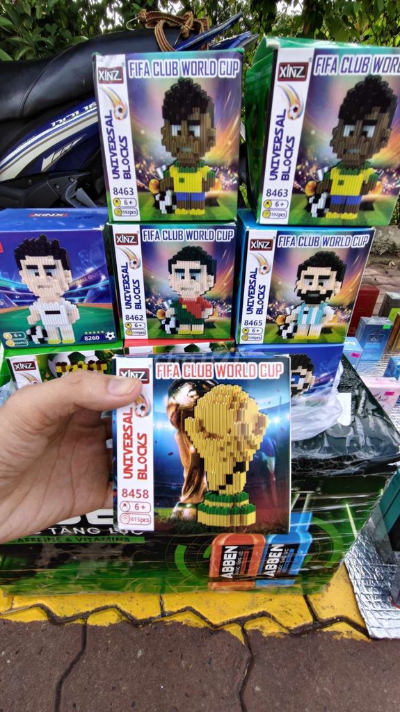 Đồ chơi lắp ráp XINZ FIFA Club World Cup Nhựa 500+. Mua bán Sở thích khác tại Huyện Củ Chi Tp Hồ Chí Minh được đăng bởi Nguyễn Bùi Chiến Thắng hình 1