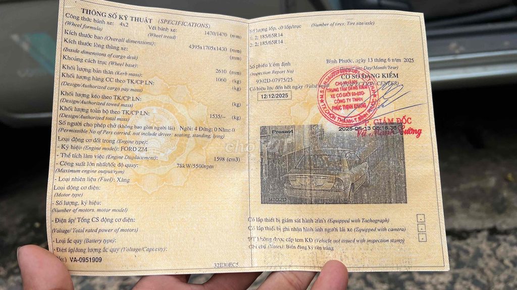 Ford Laser 2000 LX 1.6 MT - 160000 km. Mua bán Ô tô tại Huyện Chơn Thành Bình Phước được đăng bởi Mai Anh hình 14