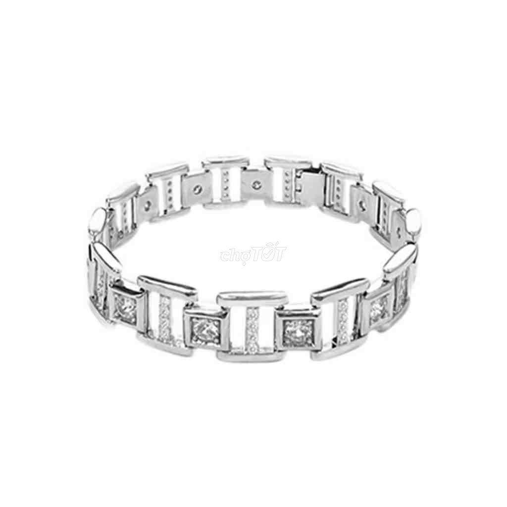 Lắc tay Nam Bạc Đơn giản. Mua bán Phụ kiện thời trang khác tại Thành phố Sóc Trăng Sóc Trăng được đăng bởi Eric Trịnh hình 1