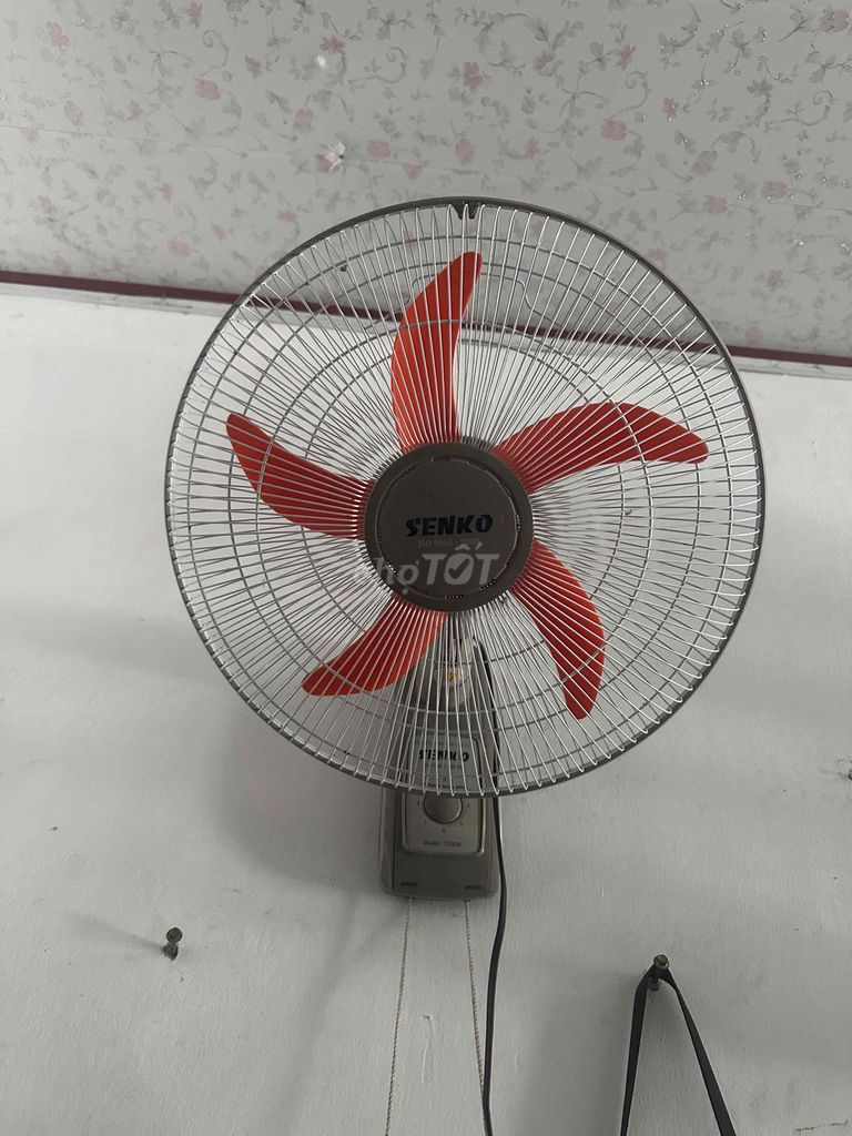 Senko Quạt treo tường TC626 màu Cam. Mua bán Quạt tại Quận Gò Vấp Tp Hồ Chí Minh được đăng bởi ThaoChi hình 1