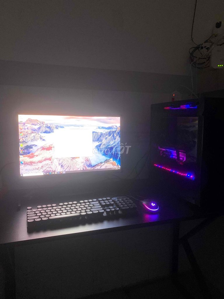 PC Gaming  X99 Xeon E5 32GB RX580 Màn Hình 24 Icnh. Mua bán Máy tính để bàn tại Quận 3 Tp Hồ Chí Minh được đăng bởi NgoPhuong hình 1