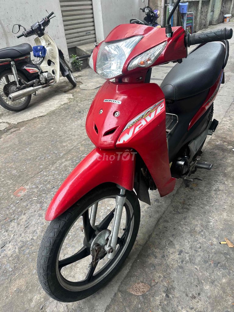 Honda Wave A 2007 Красный китайский колесный привод