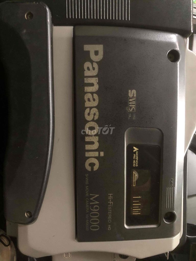 Máy quay phim Panasonic M9000 S-VHS Xám. Mua bán Máy ảnh, Máy quay tại Quận Hoàng Mai Hà Nội được đăng bởi Tên chưa cung cấp hình 1