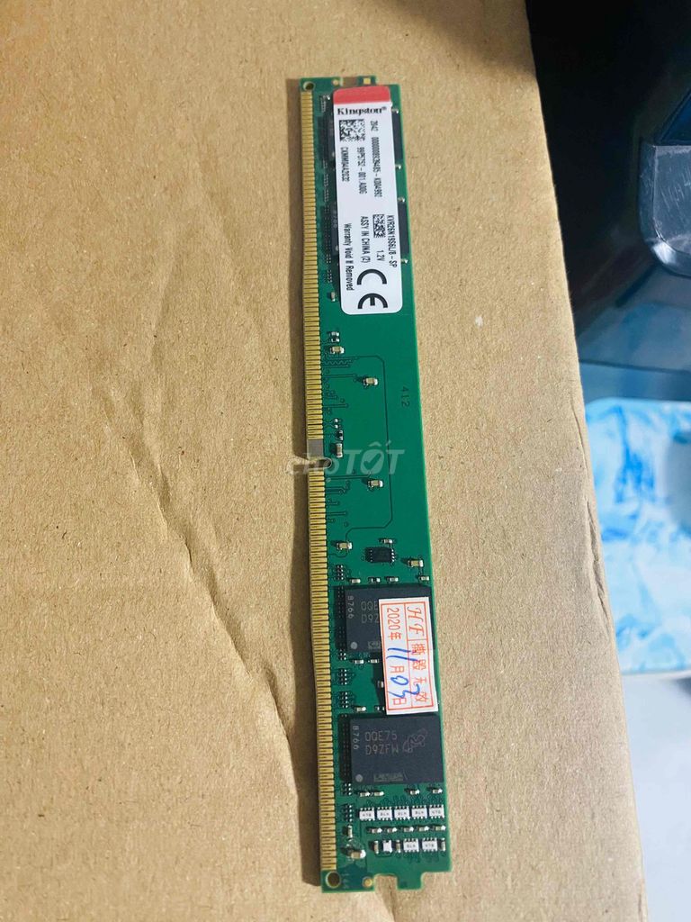 RAM Kingston 8GB DDR4. Mua bán Linh kiện (RAM, Card...) tại Quận Lê Chân Hải Phòng được đăng bởi Ghost hình 1