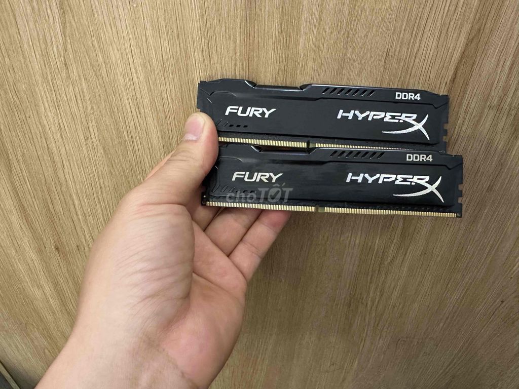 RAM HyperX Fury DDR4 8GB  (4Gbx2). Mua bán Linh kiện (RAM, Card...) tại Quận Liên Chiểu Đà Nẵng được đăng bởi phan cường hình 1