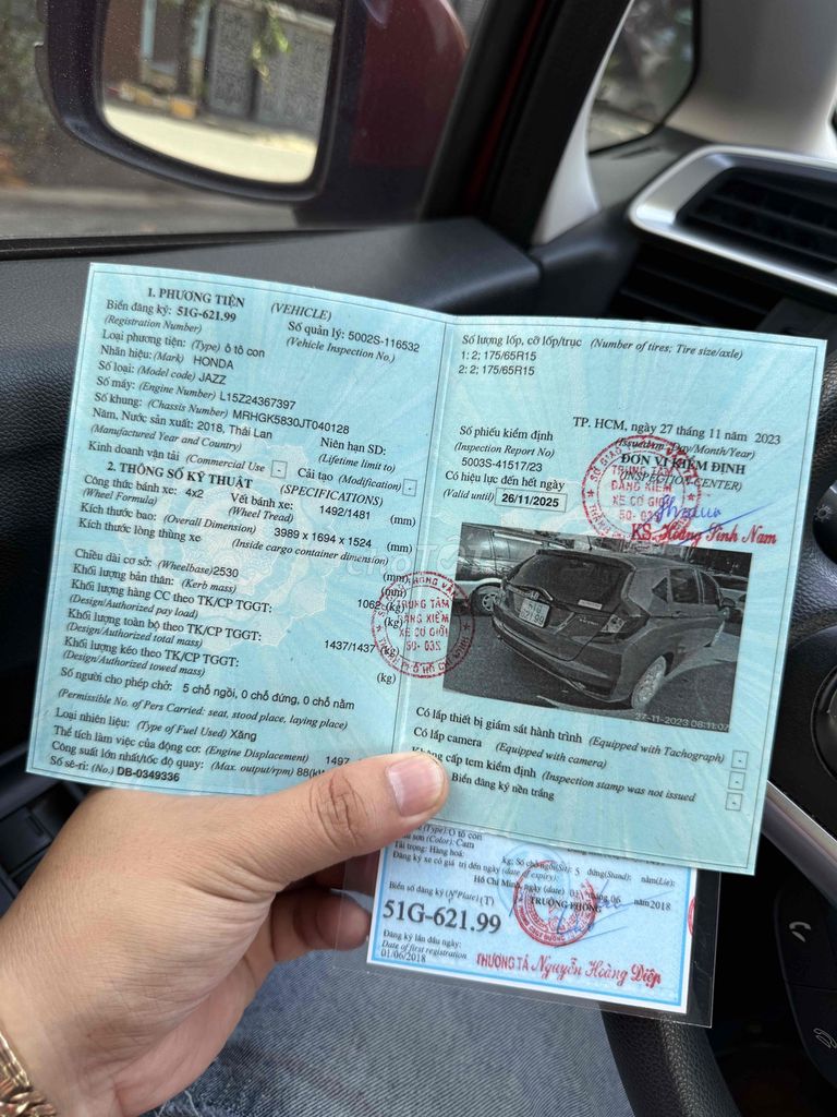 Honda Jazz 2018 VX - 62000 km, 1 chủ siu keng, 😻. Mua bán Ô tô tại Thành phố Thủ Đức Tp Hồ Chí Minh được đăng bởi Thi Moto Thủ Đức hình 11