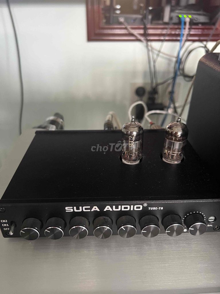 Pre đèn Suca Audio T8 Đen + Wiim proplus. Mua bán Tivi, Âm thanh tại Thành phố Long Khánh Đồng Nai được đăng bởi Hậu hình 1