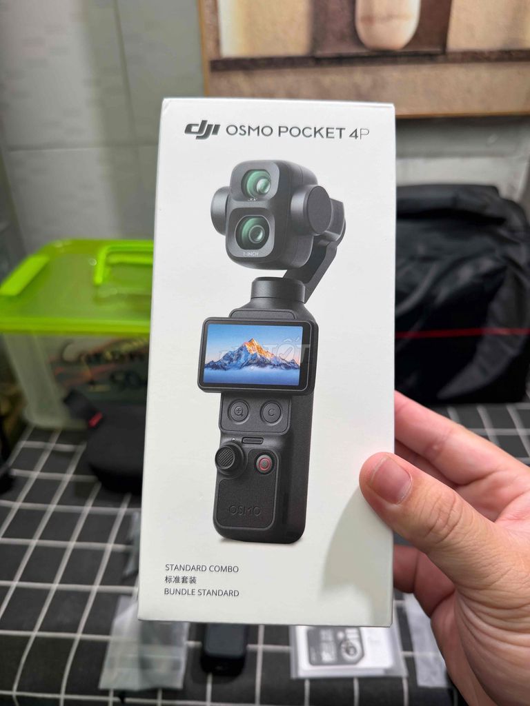 Máy quay DJI Osmo Pocket 4P Đen Like new. Mua bán Máy ảnh, Máy quay tại Thành phố Thuận An Bình Dương được đăng bởi Nguyễn Đình Tú hình 1