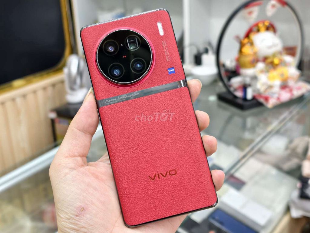 Vivo X90 Pro Plus 512GB Đỏ zin giá rẻ. Mua bán Điện thoại tại Quận Hai Bà Trưng Hà Nội được đăng bởi Boss Mobile hình 1