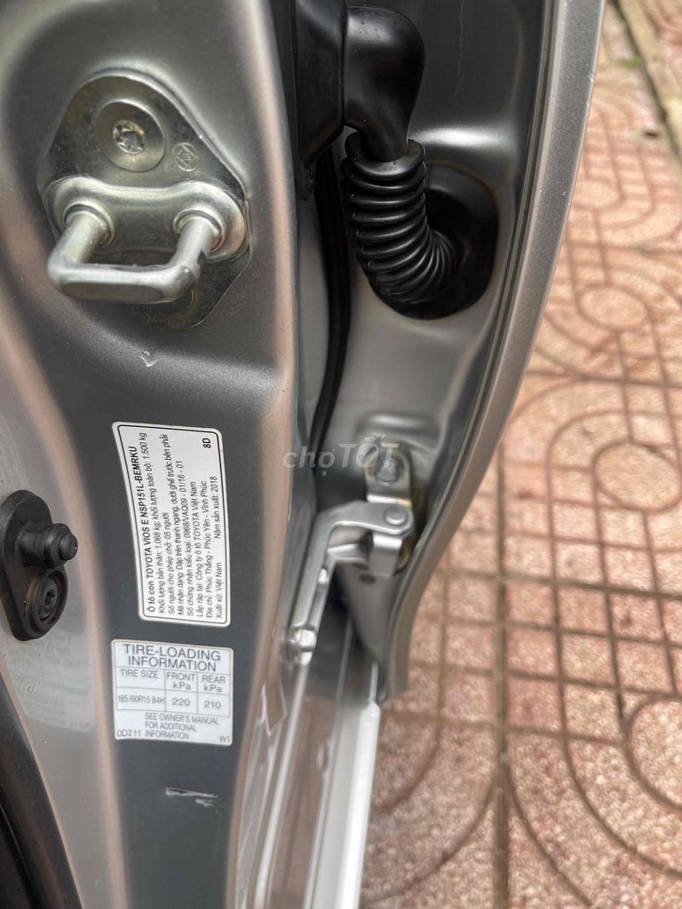Toyota Vios 2018 1.5E MT - 100000 km. Mua bán Ô tô tại Thành phố Buôn Ma Thuột Đắk Lắk được đăng bởi Trần Thanh Phước hình 8