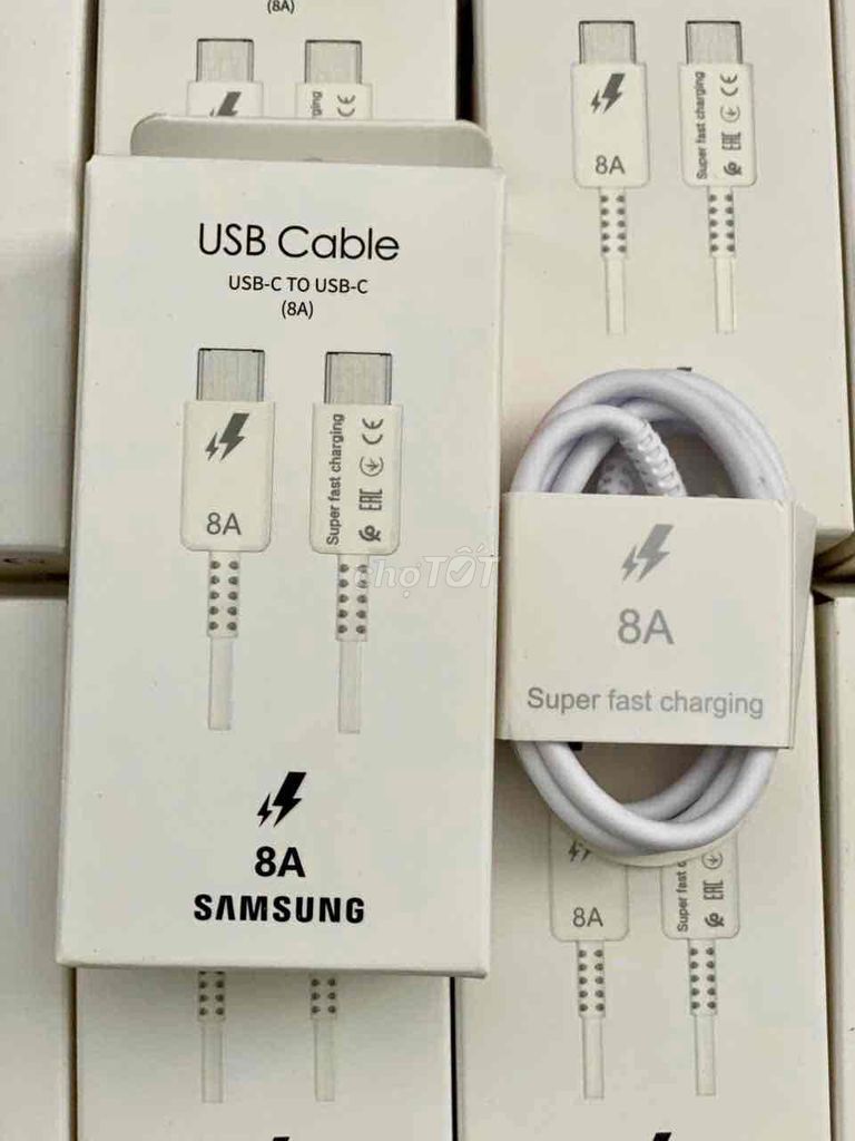 Cáp sạc nhanh 2 lần 8A cho Samsung