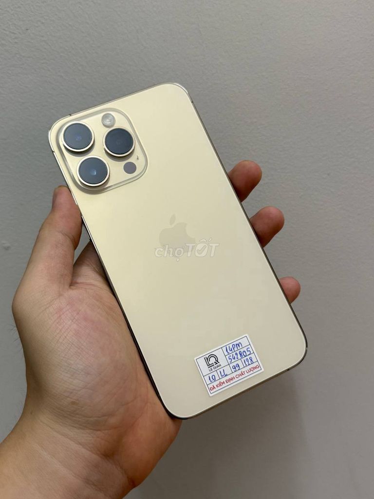 iPhone 14 Pro Max 💛Gold sang trọng, chuẩn flagship. Mua bán Điện thoại tại Quận 10 Tp Hồ Chí Minh được đăng bởi Lê Quân Mobile hình 1