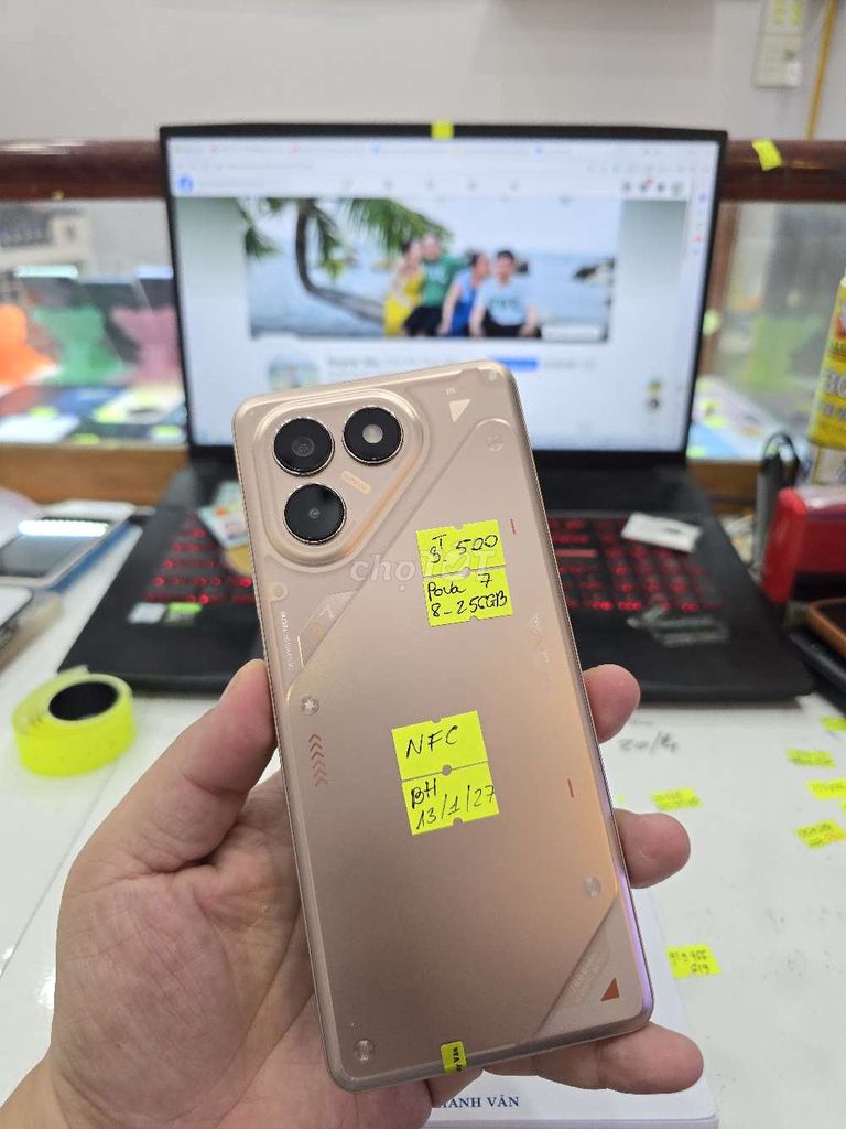 Tecno Pova 7 - BH_13/01/2027. Mua bán Điện thoại tại Thành phố Long Xuyên An Giang được đăng bởi Facebook Cầm Đồ Thúy Vân hình 1
