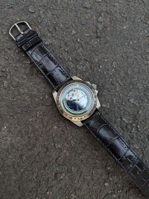 Đồng hồ swatch swiss automatic 23j mạ crom cực nét