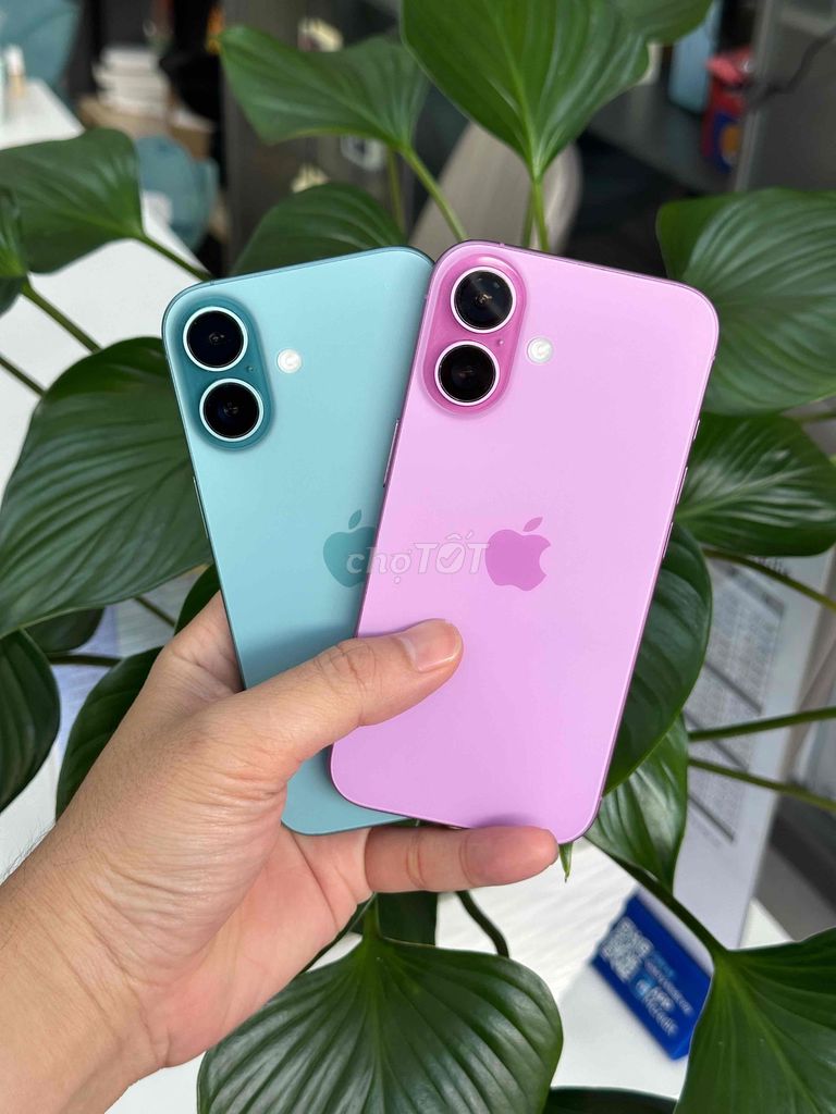 IPhone 16 128GB Hồng Blue Lock Mỹ Pin 100 đẹp 99. Mua bán Điện thoại tại Quận Ninh Kiều Cần Thơ được đăng bởi Quý Mobile Cần thơ hình 1