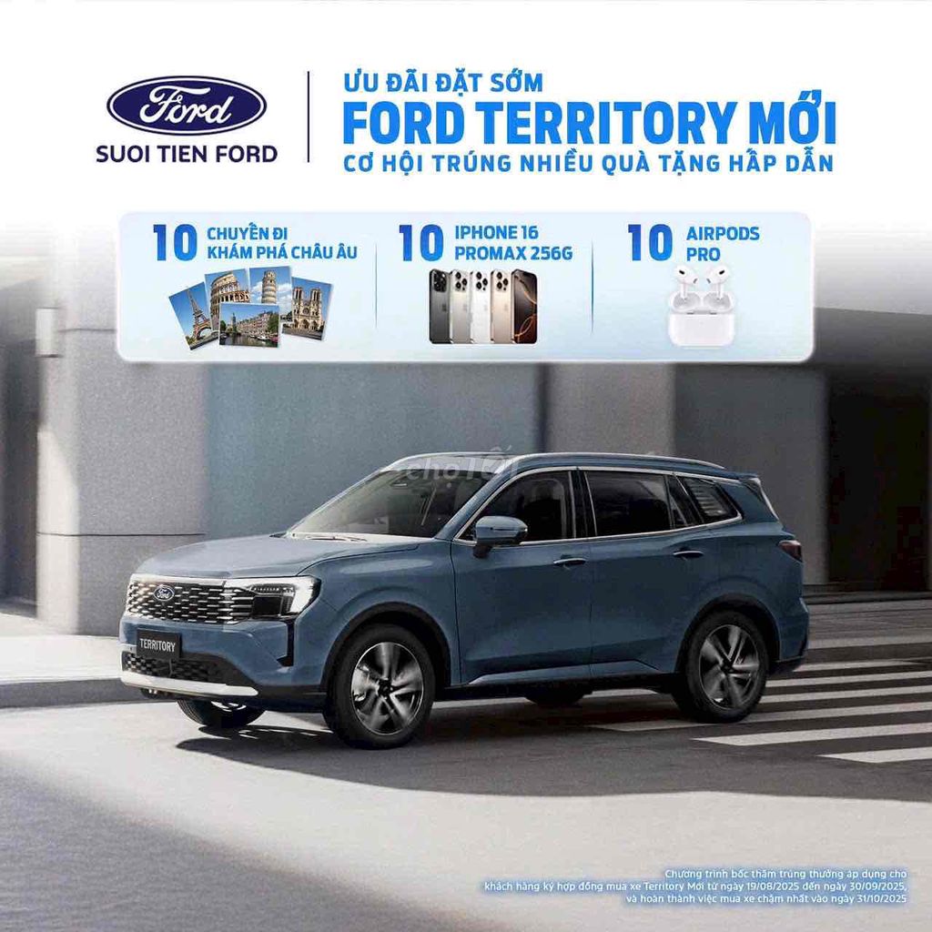 Ford Territory 2025 Titanium X 1.5 AT. Mua bán Ô tô tại Thành phố Thủ Đức Tp Hồ Chí Minh được đăng bởi Thiên Phạm Suối Tiên Ford hình 13