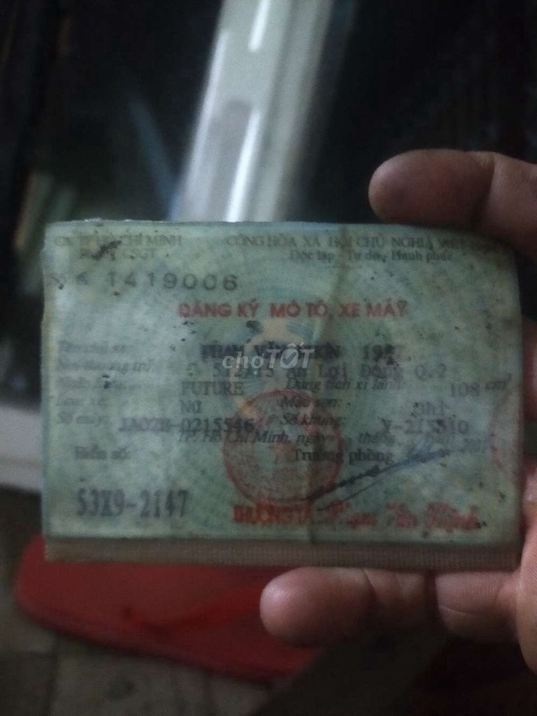 Honda Future Đỏ. Mua bán Xe máy tại Huyện Châu Thành An Giang được đăng bởi amly hình 5